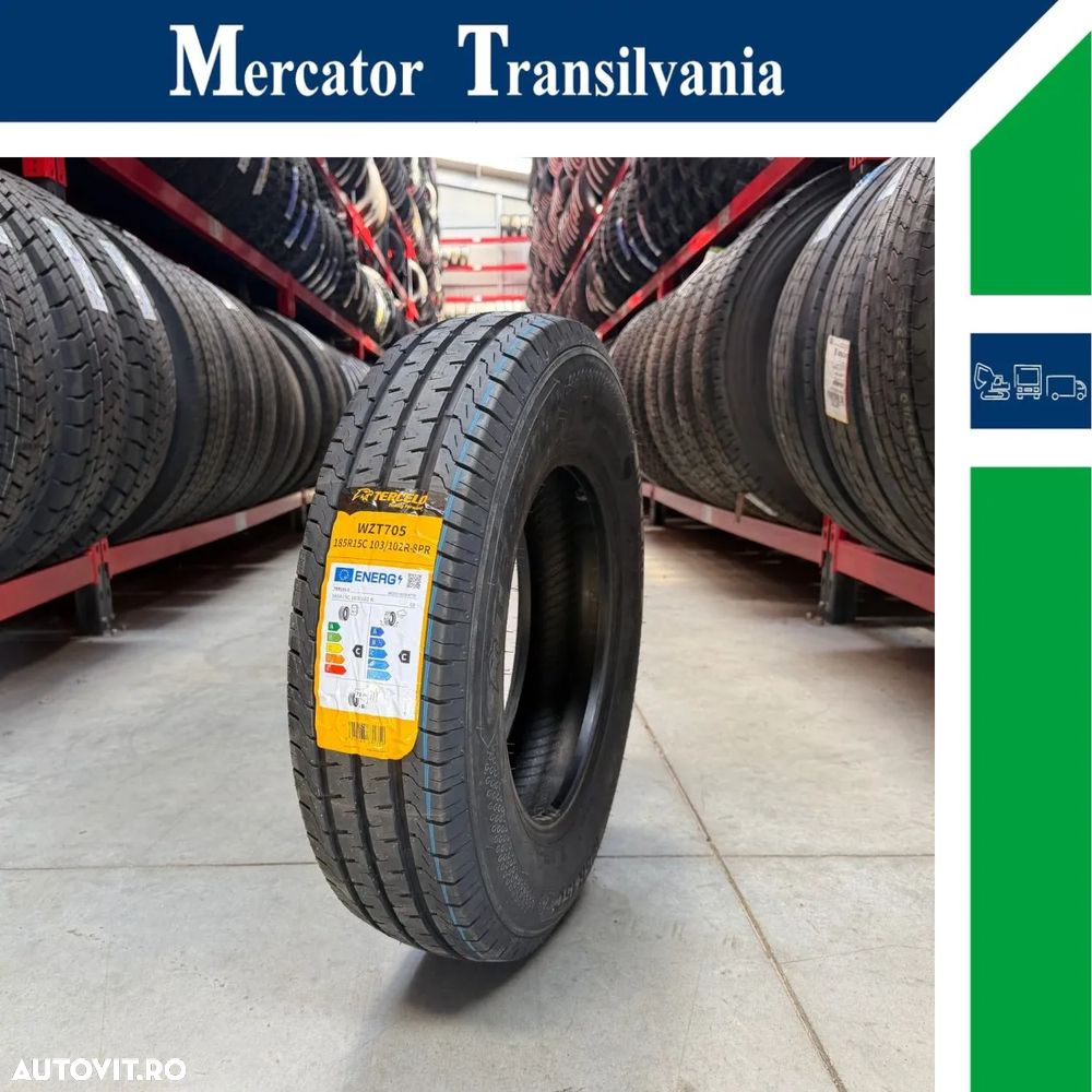 Anvelopa NOUA 185R15C Tercelo WZT705, Vara, 103/102R - 1