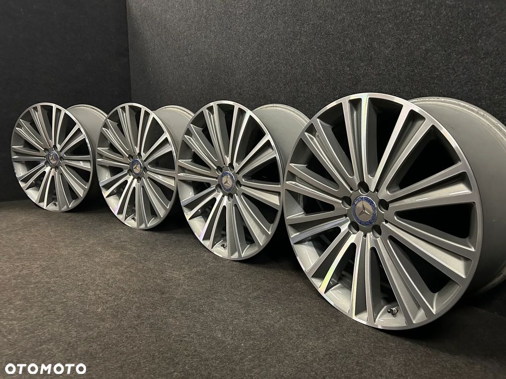 Alufelgi Mercedes S-Klasa W222, W221, E-Klasa W213, GLC, GLK 20 cali 5x112 4szt. Ładne z czujnikami! - 1