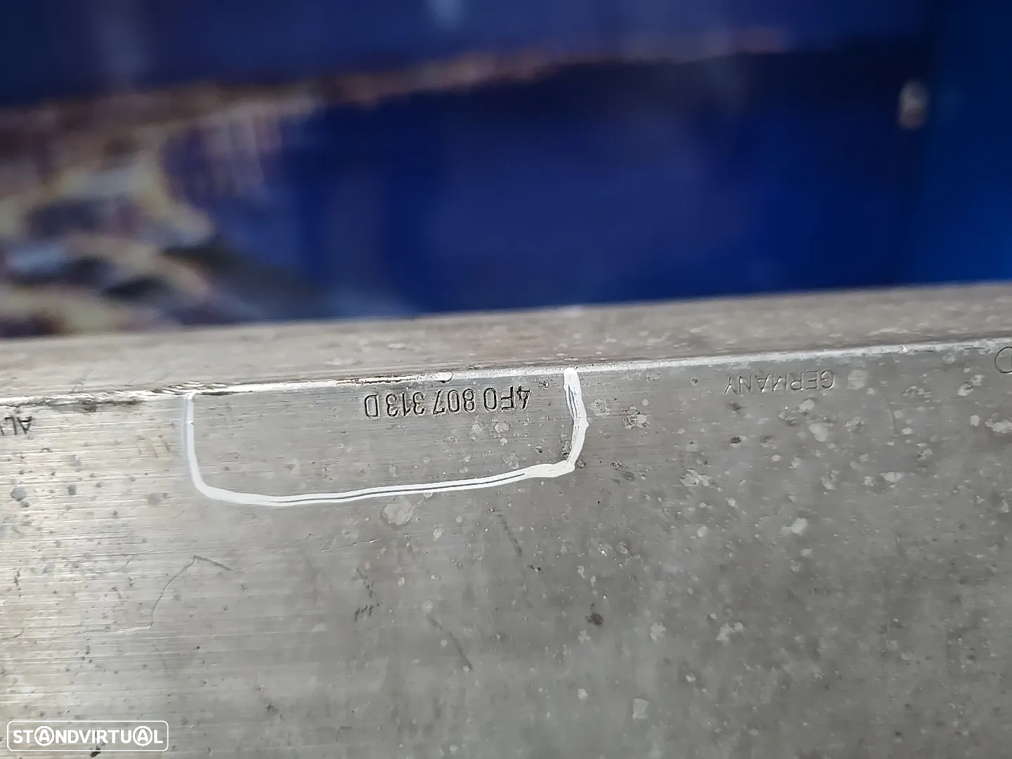 Barra de Parachoque traseiro reforço originais para audi a6 c6 2003- - 6