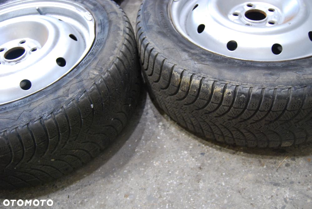 FELGI STALOWE + OPONY ZIMOWE 205/55R16 5X114 ET55 SUBARU LEGACY IV LIFT NISSAN - 3