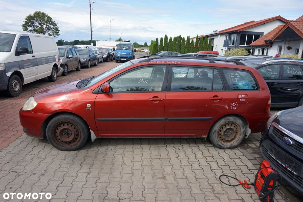 TOYOTA COROLLA E12 KOMBI 2003 3N8 2.0 D4D 1CD-FTV 90KM E351 CZERWONY na części - 2