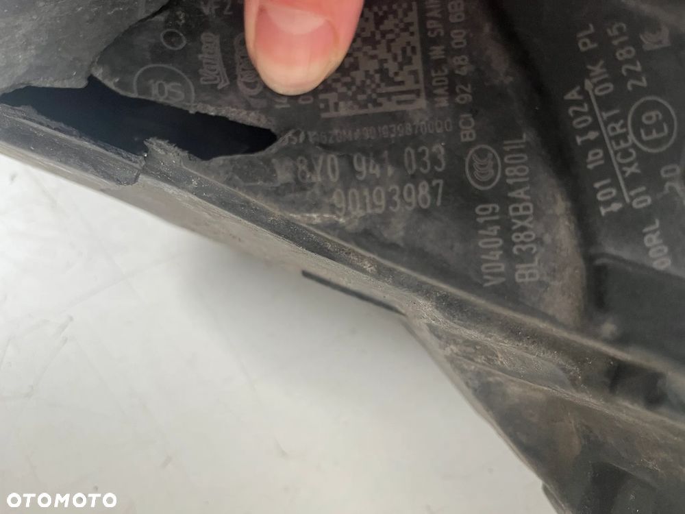 Audi A3 8Y0 8Y0941033 Full Led Lewy+Moduł  Uszkodzona - 9