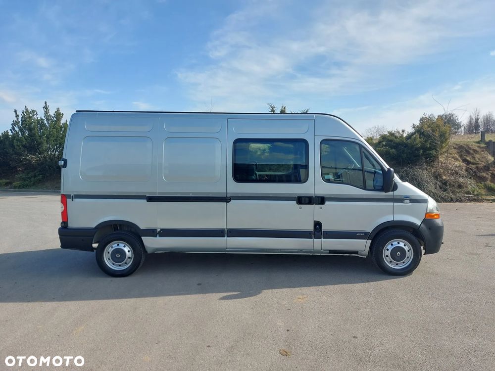 Renault Master L3H2 6-Osobowy Klima Salon Polska Brygadówka/Doka Faktura Vat 23% - 3