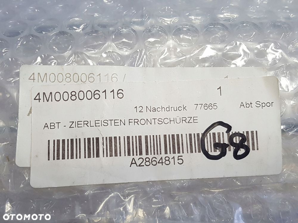 audi q7 17^ abt kratka zderzaka 4m008006116 - 3