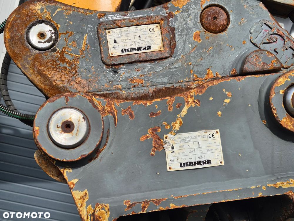 Liebherr A900 C PŁUG I PODPORY Z NIEMIEC SUPER STAN / 314 / 316 / 904 / 914 / 916 / 918 / 920 - 16