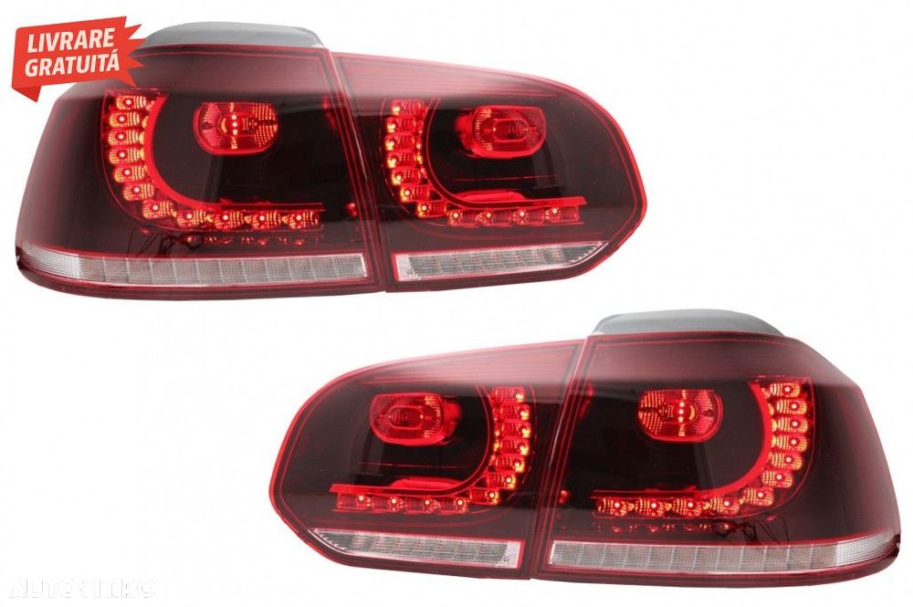 Stopuri Full LED VW Golf 6 VI (2008-2013) GTI R20 Design - 5