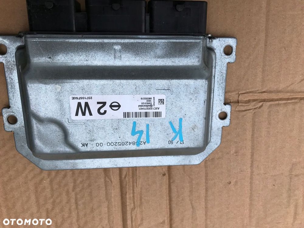 KOMPUTER NISSAN MICRA K14 0.9 IG-T 237105FN0E EUR