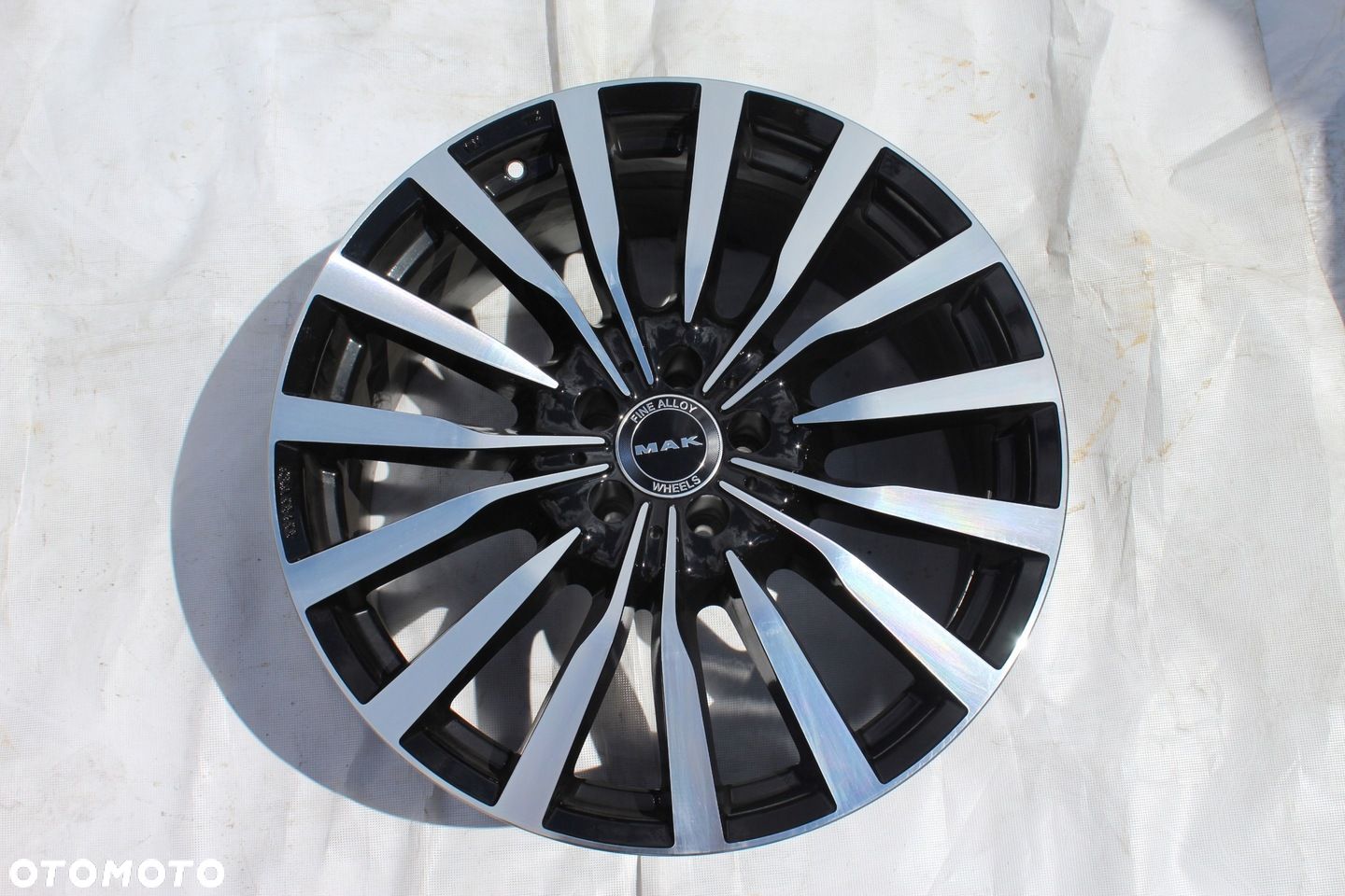 MAK 20cali 5x112 ET22 9,5J AUDI MERCEDES BMW - 1