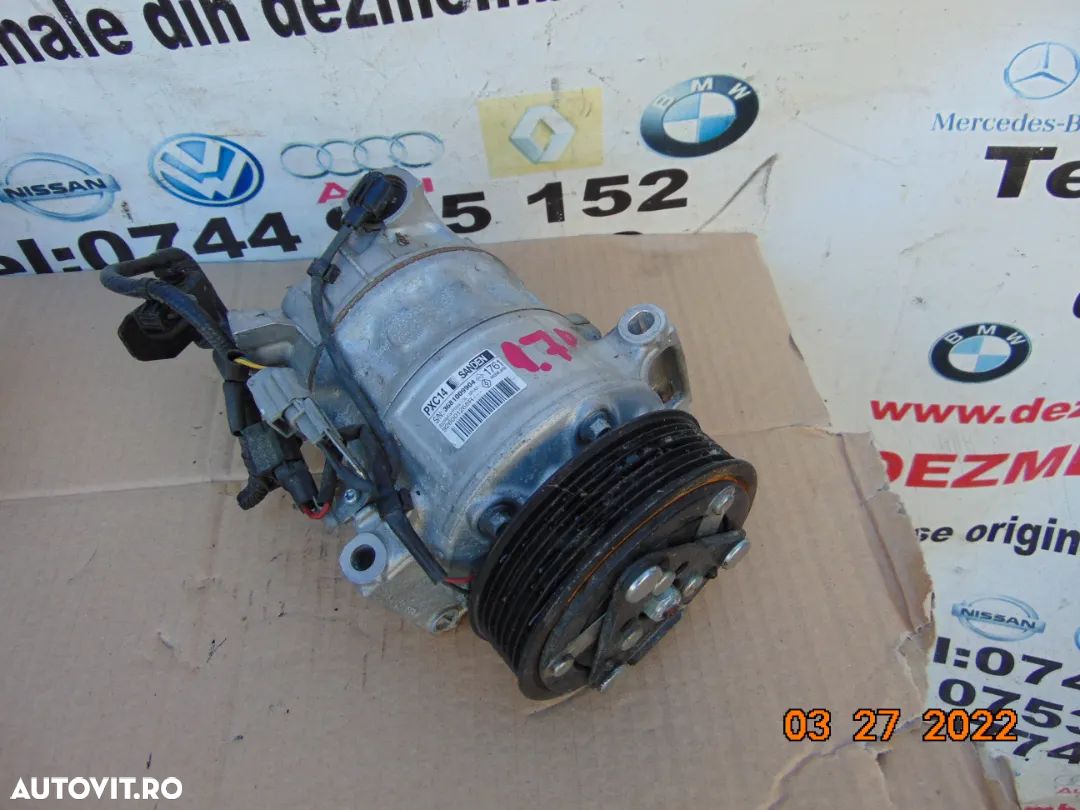 Compresor clima renault 1.2 1.3 1.7 Clio Megane 4 scenic 4 Kadjar 1.2tce 1.3tce duster nissan qashq - 1
