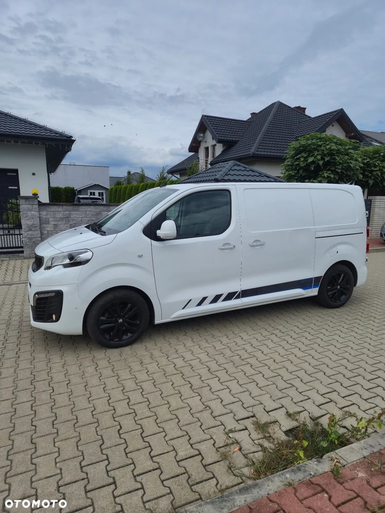Peugeot Expert 2021r 180koni L2 Long 160Tys km SPORT Full Head-up ACC Klimatronic 2x el.drzwi Webasto Blis Led BIXenon Alu 17'' 100% Bezwypadek Stan idealny - 2