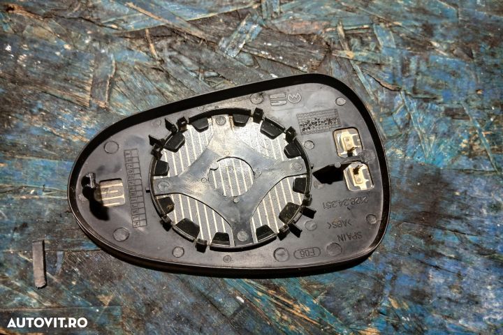 Sticla oglinda stanga 212834351 212834351 Seat Ibiza 4 6J [2008 - 201 - 2