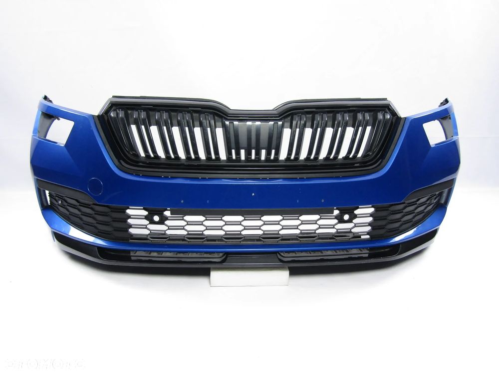 Zderzak przedni Skoda Kamiq 19 - 23 Pdc-4 Lakier LF5W - 7