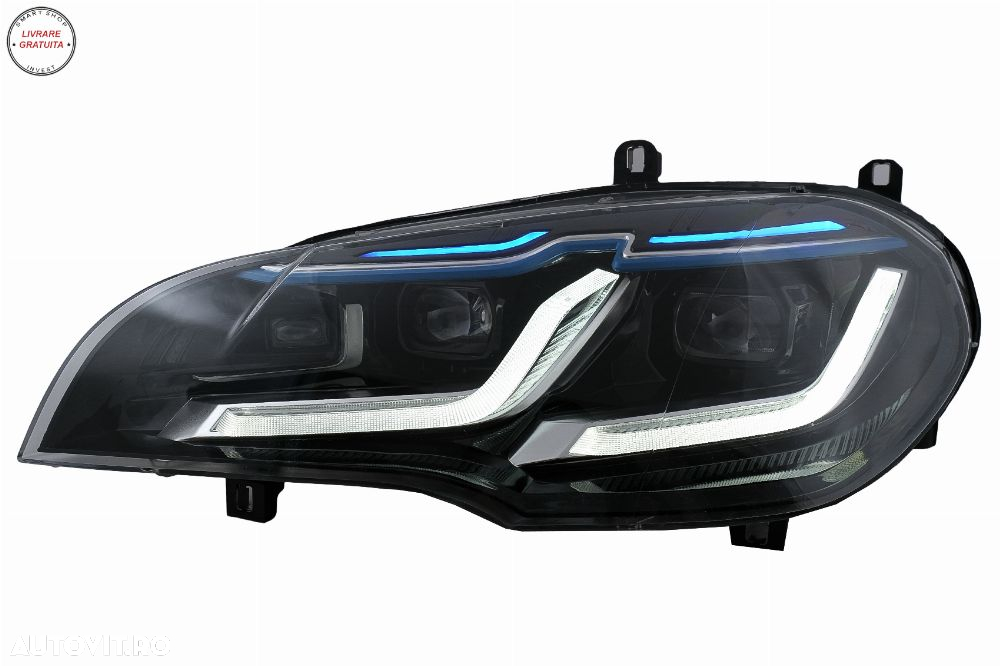 Faruri Full LED BMW X5 E70 (2007-2014) Conversie de la HID la LED- livrare gratuita - 2