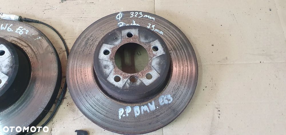 Tarcze hamulcowe klocki przód przednie BMW 6 E63 3.0 - 3
