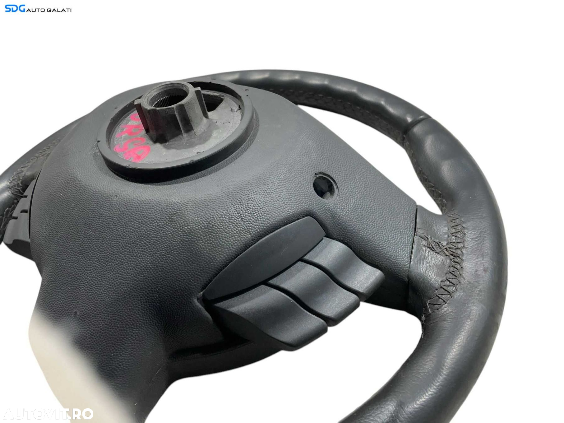 Volan 3 Spite Piele cu Comenzi Opel Corsa C 2000 - 2006 [LR0479] - 6