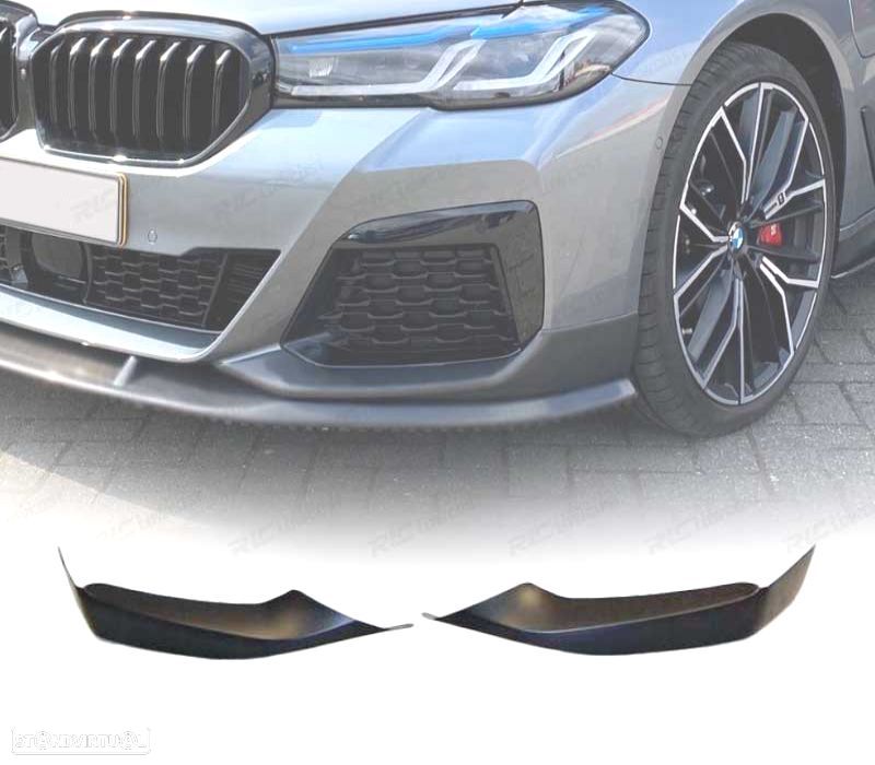 SPLITTERS FRONTAIS BMW G30 G31 17-19 LOOK M TECH - 1