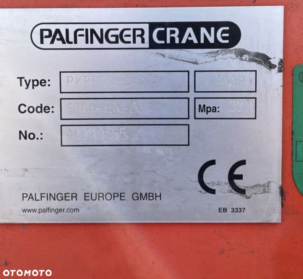 Żuraw Palfinger PK8501 - 3