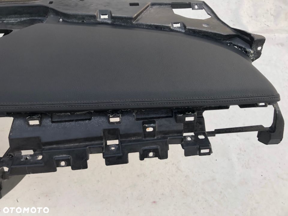 AUDI A8 4H D4 szara nić DESKA KONSOLA KOKPIT PULPIT PÓŁKA PARAPET ECOSKÓRA KURTYNA AIRBAG naprawa !! - 4