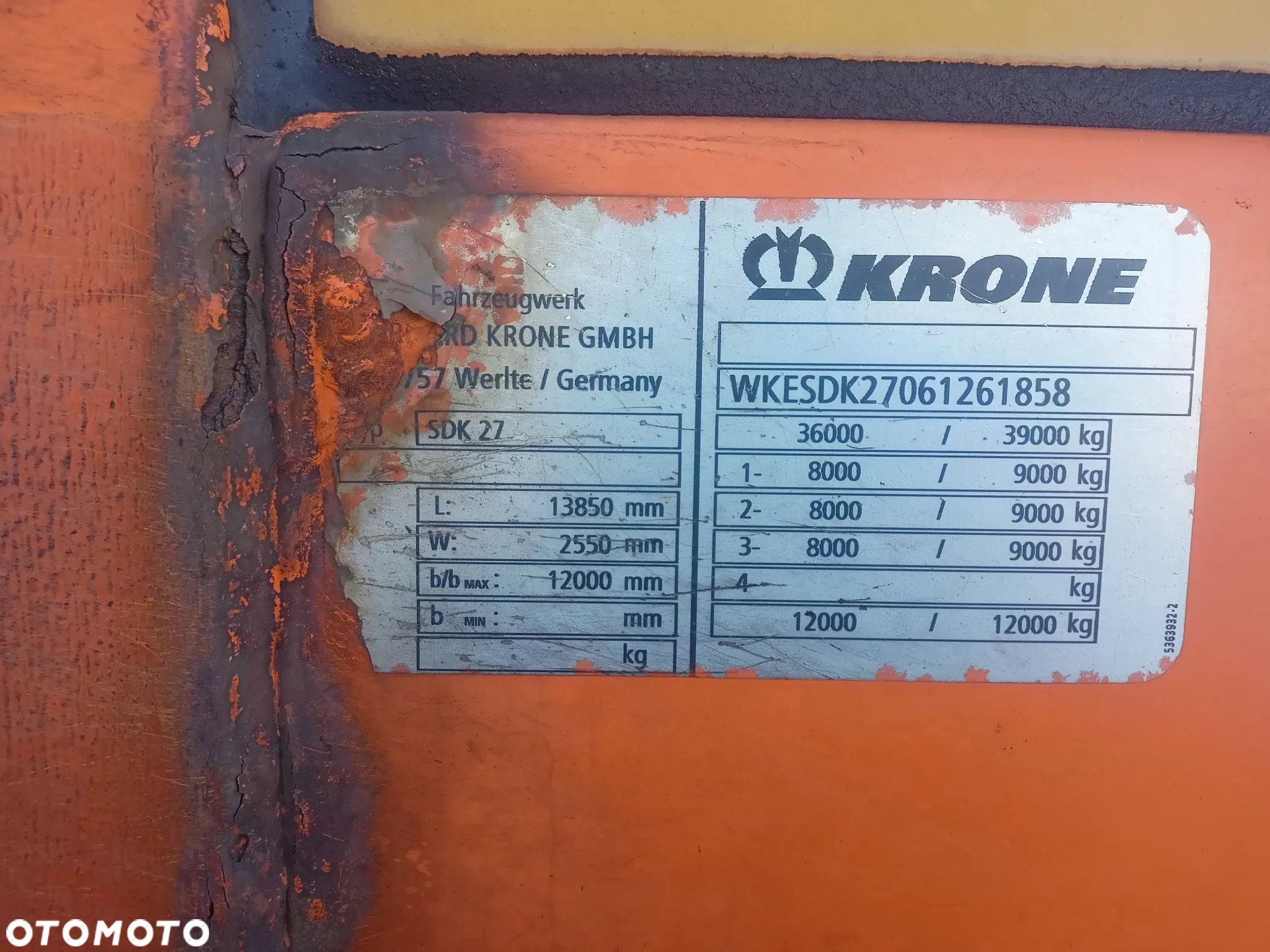Krone SDK 27 - 9