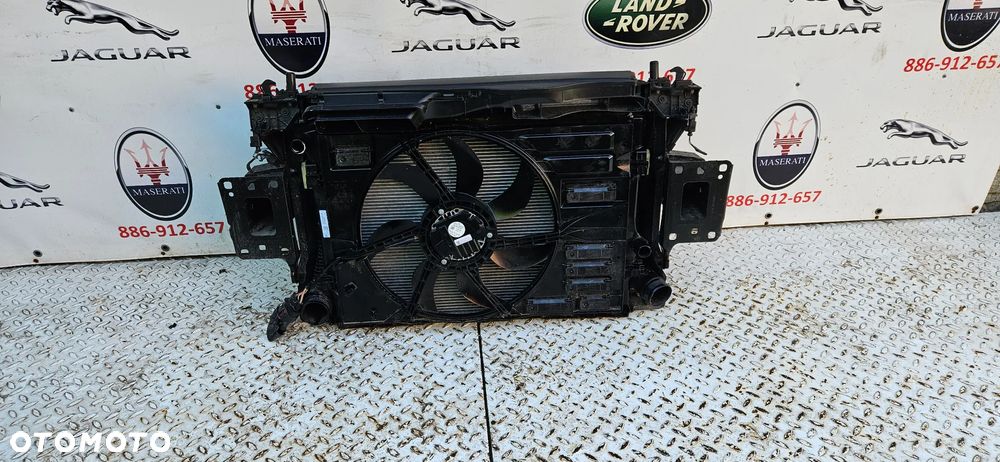 Skoda Superb 3 III 3V LIFT 2019-2023 2.0 TFSI Kompletne wzmocnienie czołowe Pas przedni Chłodnice wentylator 5Q0816411AR 5Q0121251GN 5Q0959455AR - 12