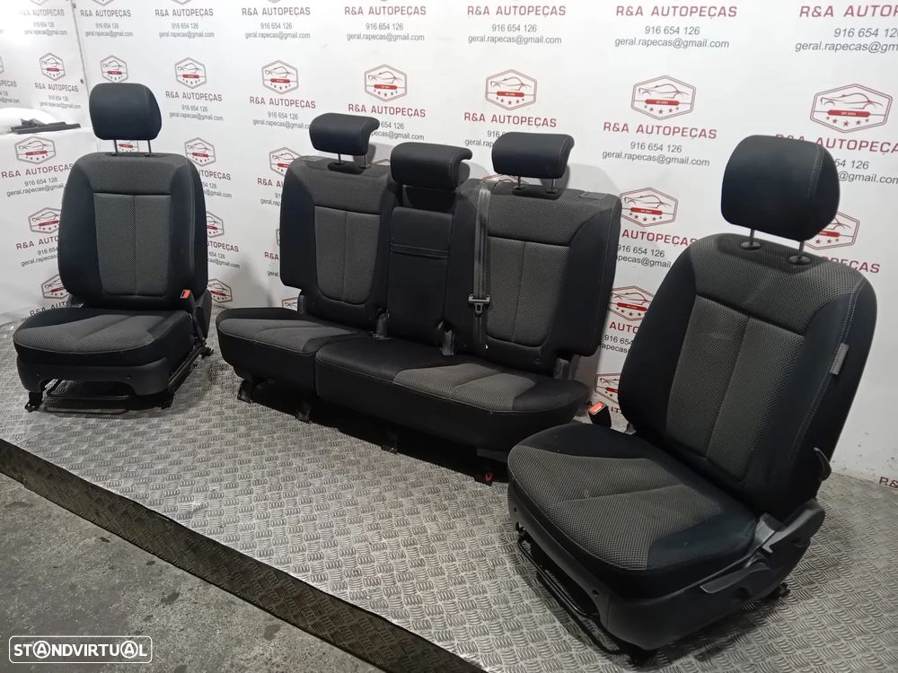 Conjunto Bancos Hyundai Santa Fé em Tecido Original - 3