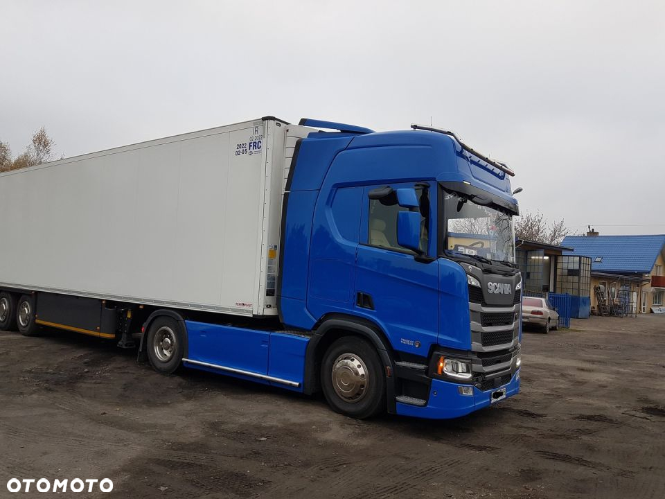 Spojlery spoilery osłony owiewki międzyosiowe zabudowy Scania R S - 10