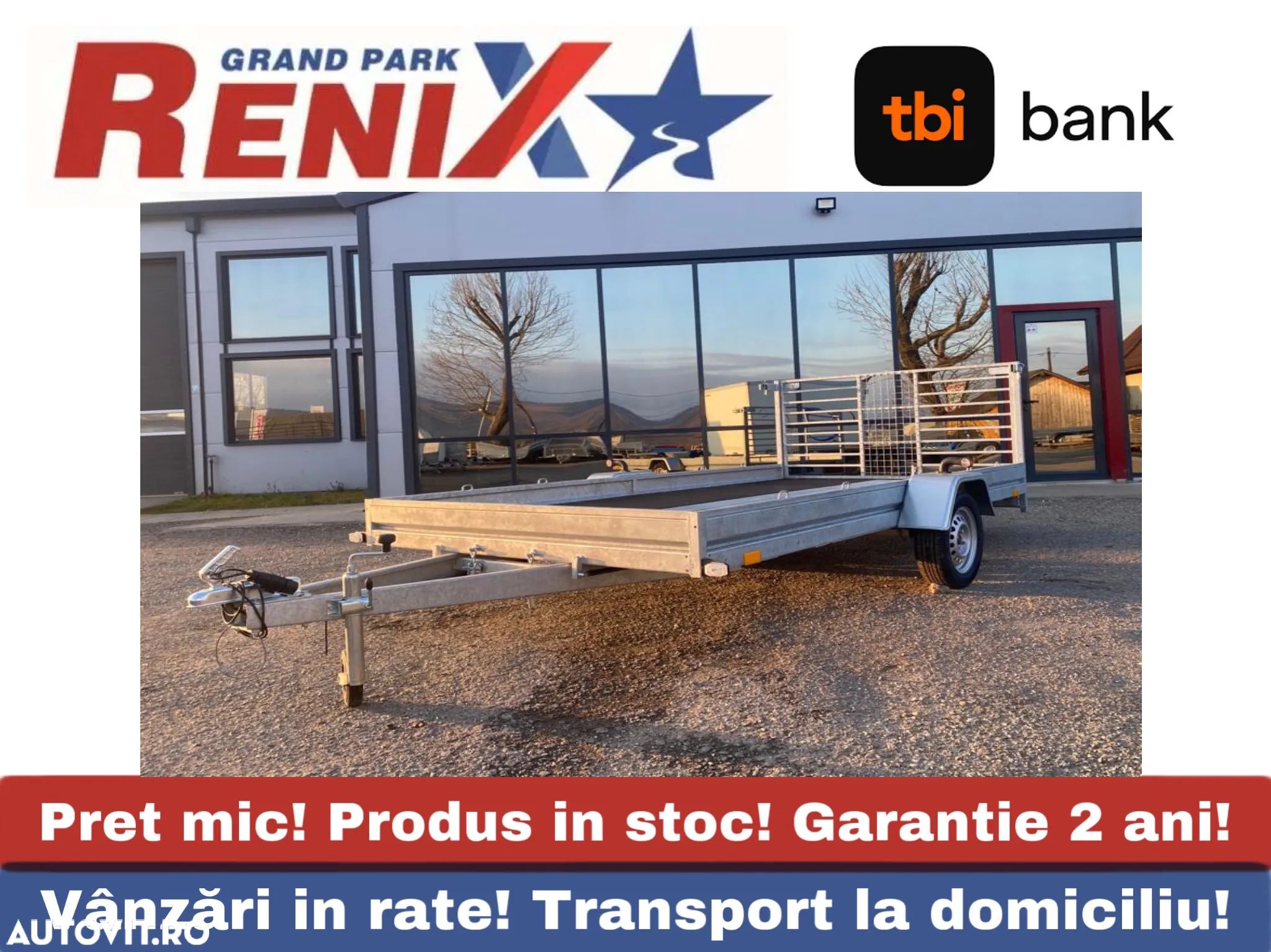 Niewiadow Remorca Basculabila Transport ATV/Moto/Quad/buggy - 1