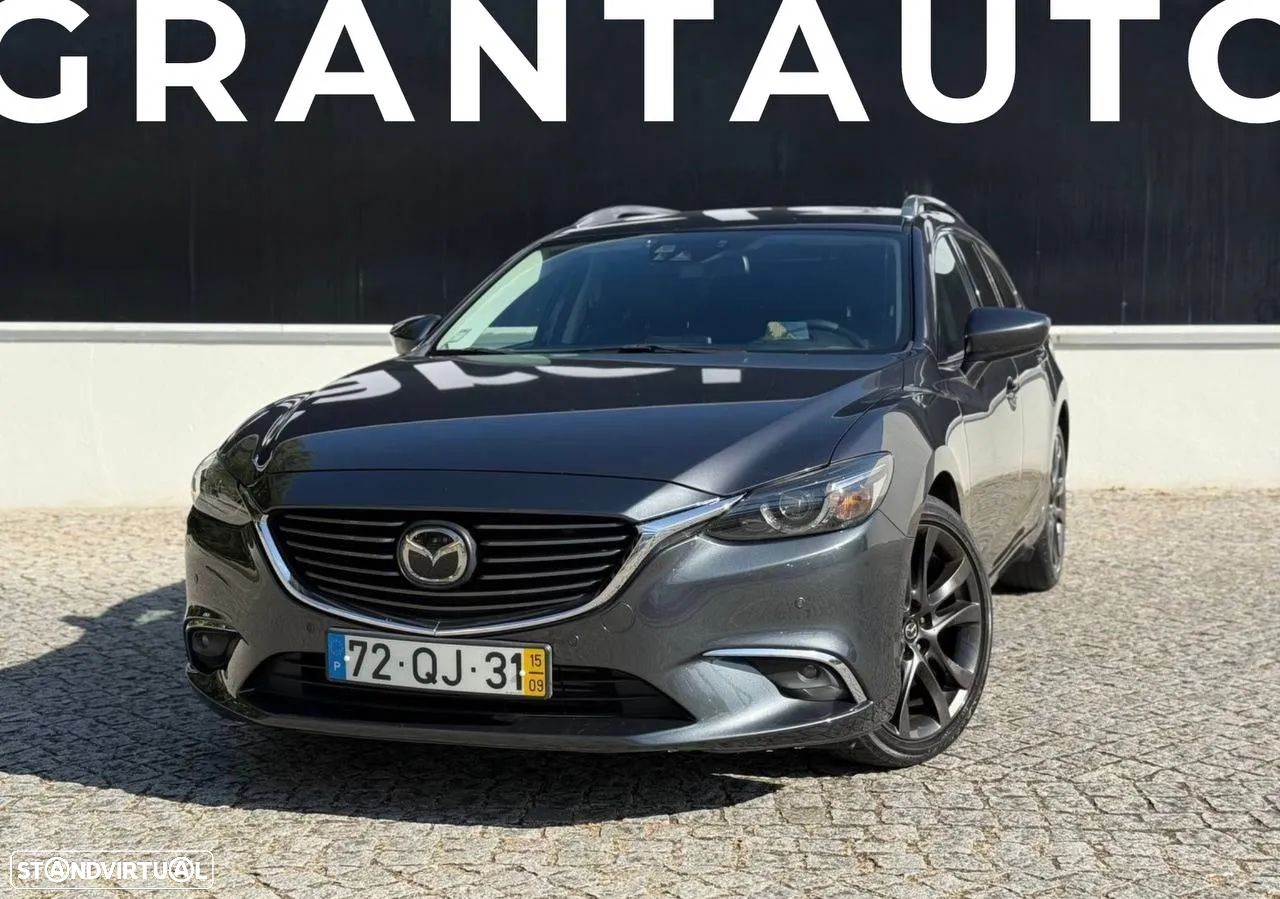Mazda 6 M6 SW 2.2 SKY-D Excellence AT P.Leather White+Cruise Pack+TAE+Navi - 1