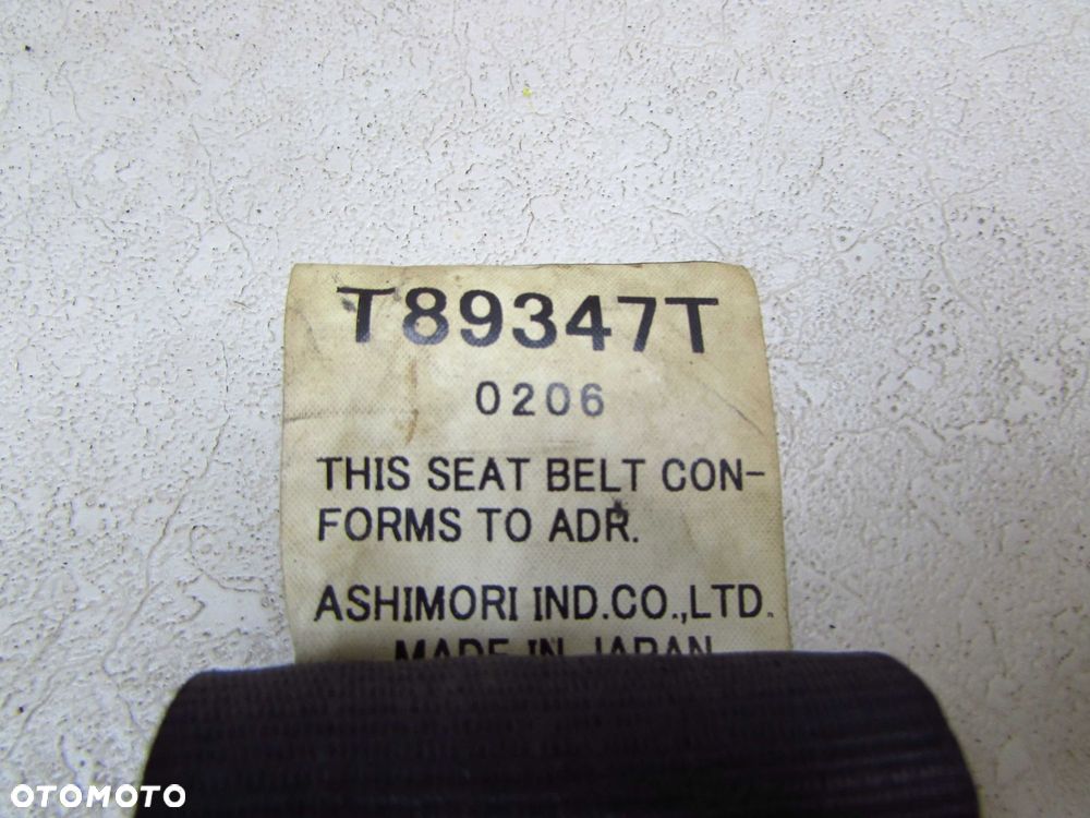 MAZDA 2 DY 02-07 PAS BEZPIECZENSTWA PRZOD LEWY PRZOD PRAWY BGA550027 T89347T - 5