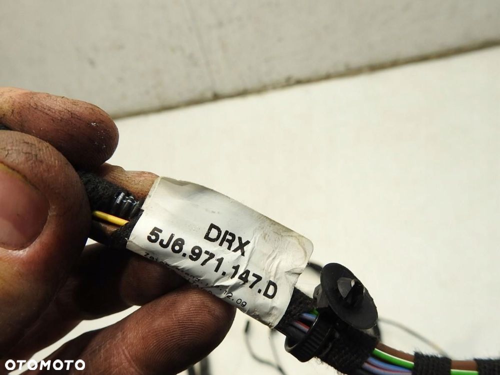 WIĄZKA INSTALACJA KLAPY SKODA FABIA II HB 5J6971147D - 7