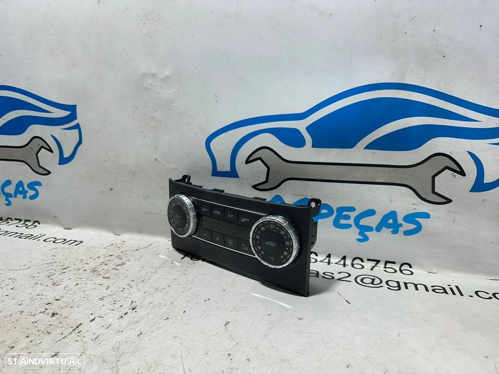 .Display Sofagem Climatronic Digital AC Ar Condicionado Mercedes Benz Classe C W204 2008 - 2015 - 4