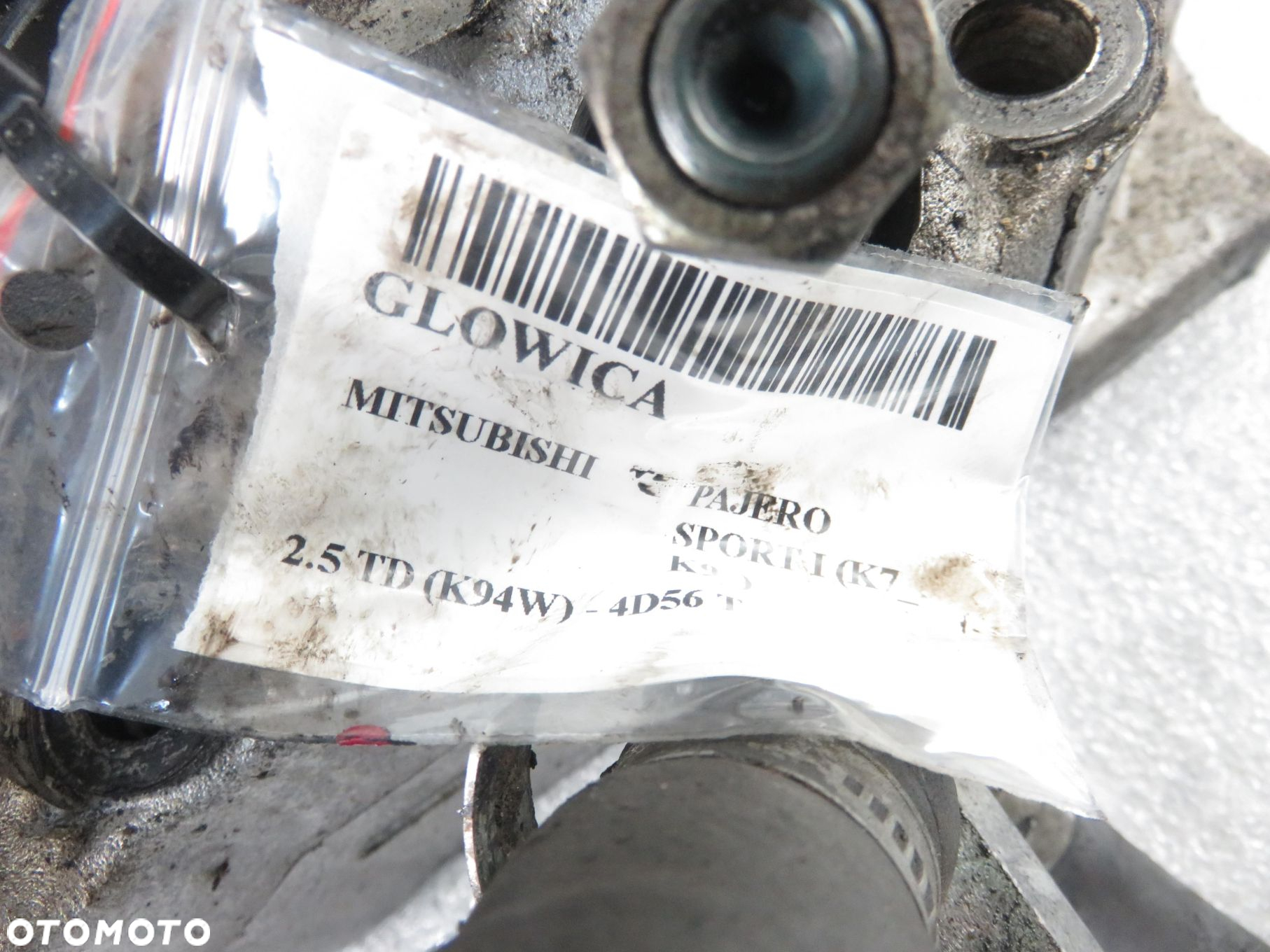 GŁOWICA MITSUBISHI PAJERO SPORT I 2.5 TD 4D56 T - 13