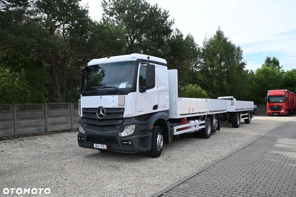 Mercedes-Benz Actros 2545 Zestaw budowlany 2 x 7,0 m