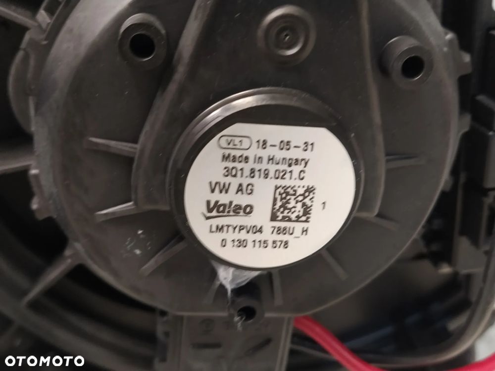 VW TIGUAN II NAGRZEWNICA KOMPLETNA WENTYLATOR ORYGINAŁ - 15