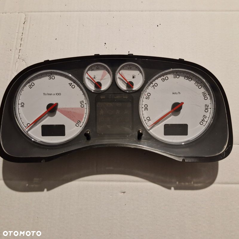 PEUGEOT 307 LIFT 2.0 HDI LICZNIK ZEGARY P9661323180 - 2