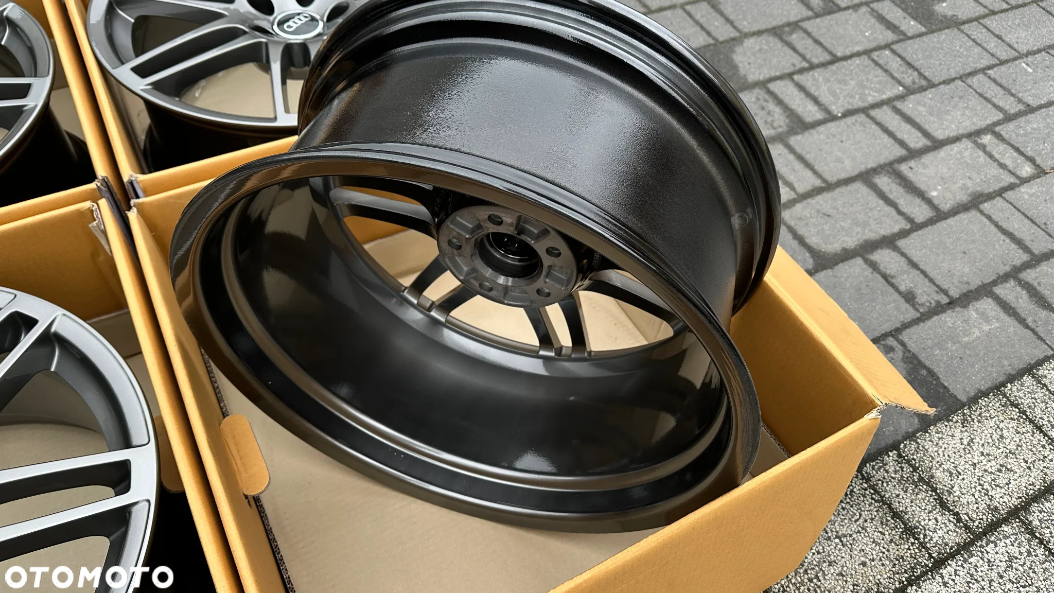 FELGI ALUMINIOWE rs4 s-line koła r19 5x112 ET43 8.5JX19H2 audi alufelgi a4 a6 s4 s6 a5 s5 a8 s8 - 8