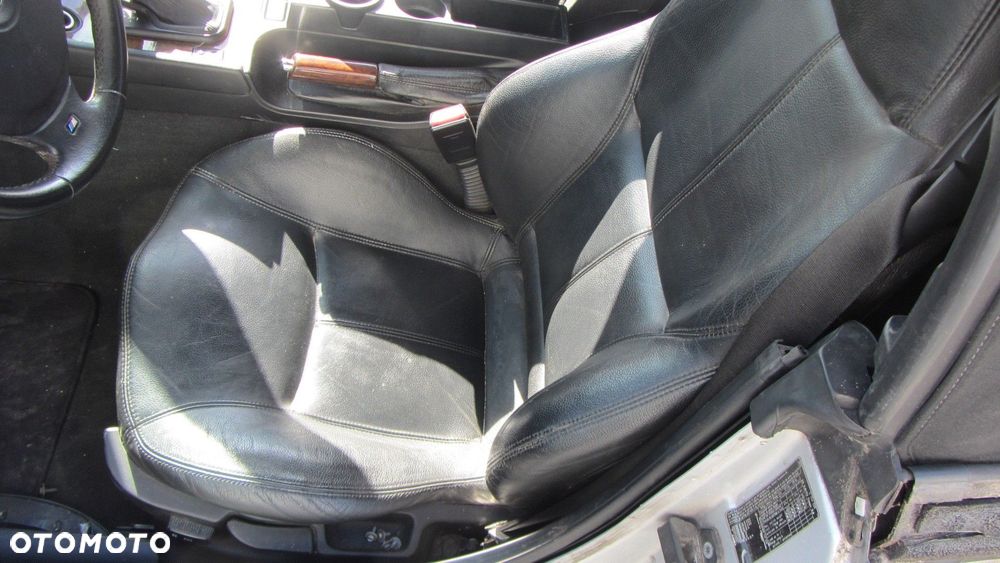 BMW Z3 CABRIO E36 FOTELE SKÓRZANE BOCZKI TAPICERKA WNĘTRZE ŚRODEK 8413731 - 1