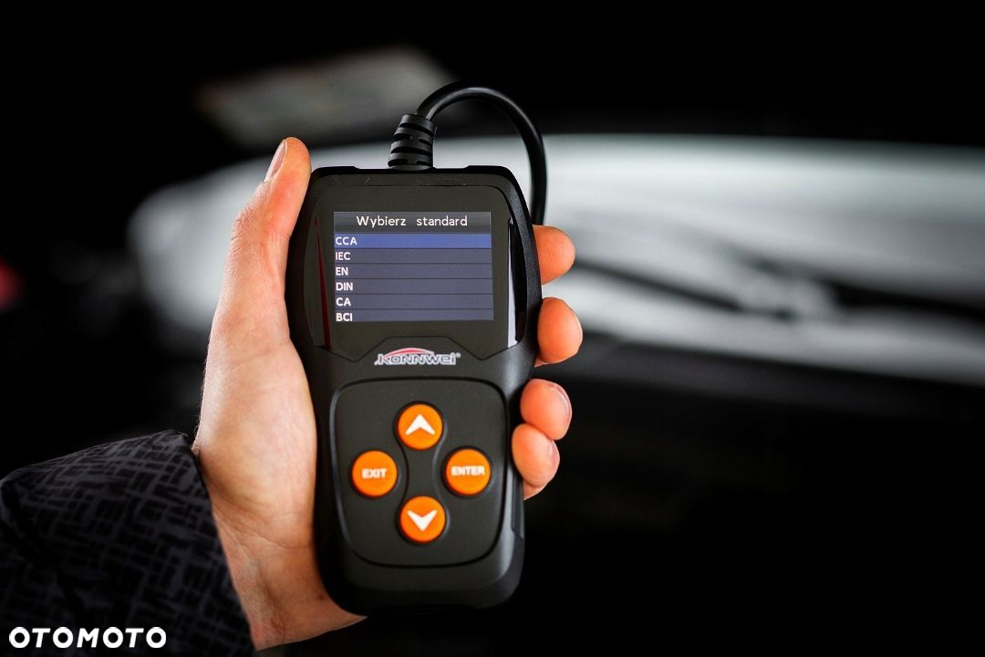Tester do baterii akumulatorów 12V KONNWEI KW600 - 15