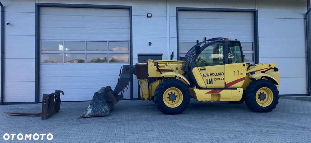 New Holland LM1740 Ładowarka teleskopowa 17m 4T Hydraul poziomowanie SWAY - 12
