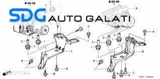 Pompa ABS Honda Accord 7 2002 - 2007 Cod F27-A23874 [C5948] - 1