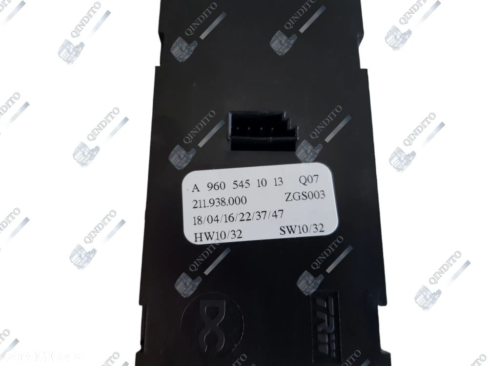 PANEL STEROWANIA SZYB KIEROWCY MERCEDES ACTROS MP4 A9605451013 - 3