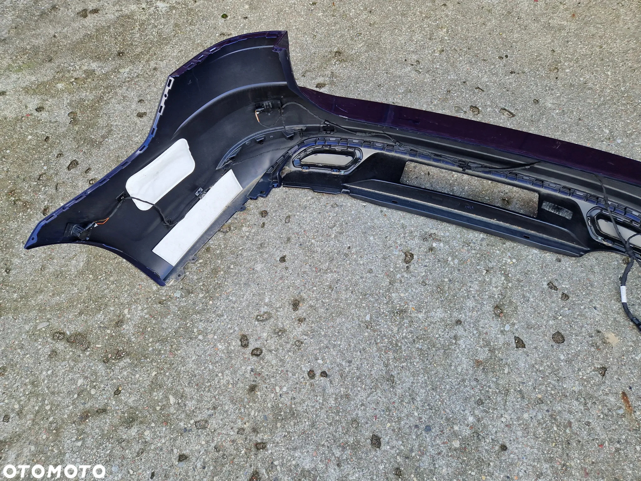 VW Golf 7 VII lifting R Line 16- zderzak tylny kombi rline LC5B 5G9 - 4