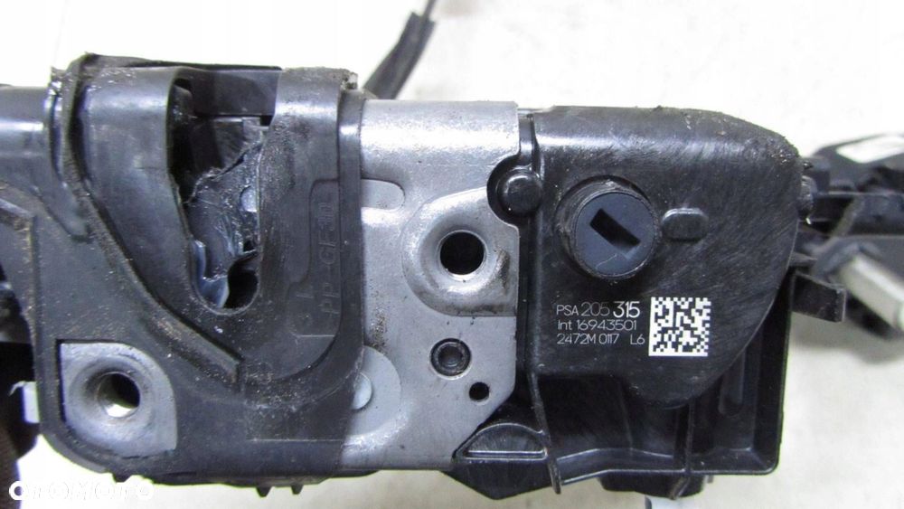 CITROEN DS7 CROSSBACK LIFT ZAMEK DRZWI LEWY PRZÓD PSA205315 - 4