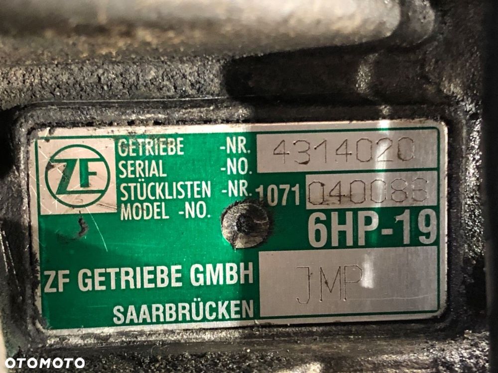 SKRZYNIA BIEGÓW  AUDI A6 C6 Avant (4F5) 2004 - 2011 3.0 TDI quattro 165 kW [225 KM] olej napędowy - 9