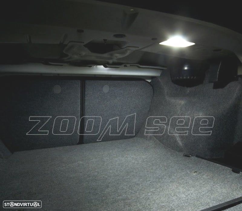 KIT COMPLETO 16 LAMPADAS LED INTERIOR BMW SERIE 3 E36 HATCHBACK COMPACTO 316G 316I 318TDS 318TI 323T - 6