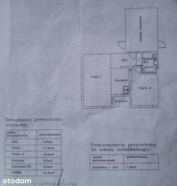Ładne mieszkanie. meble, balkon, garaż.