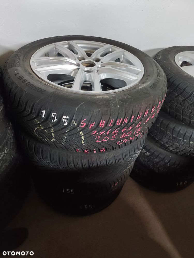 5x112 Felgi Aluminiowe Alufelgi 16 Koła Zimowe Zima MINI CLUBMAN BMW SERIA 1 F40 2 GC Gran Coupe F44 AUDI A3 8P 8V A6 C5 SEAT Altea Alhambra SKODA Octavia II 2 III 3 VW GOLF 5 6 CADDY TOURAN SHARAN JETTA 7mm Legnica ALU-RAD 205/60 - 2