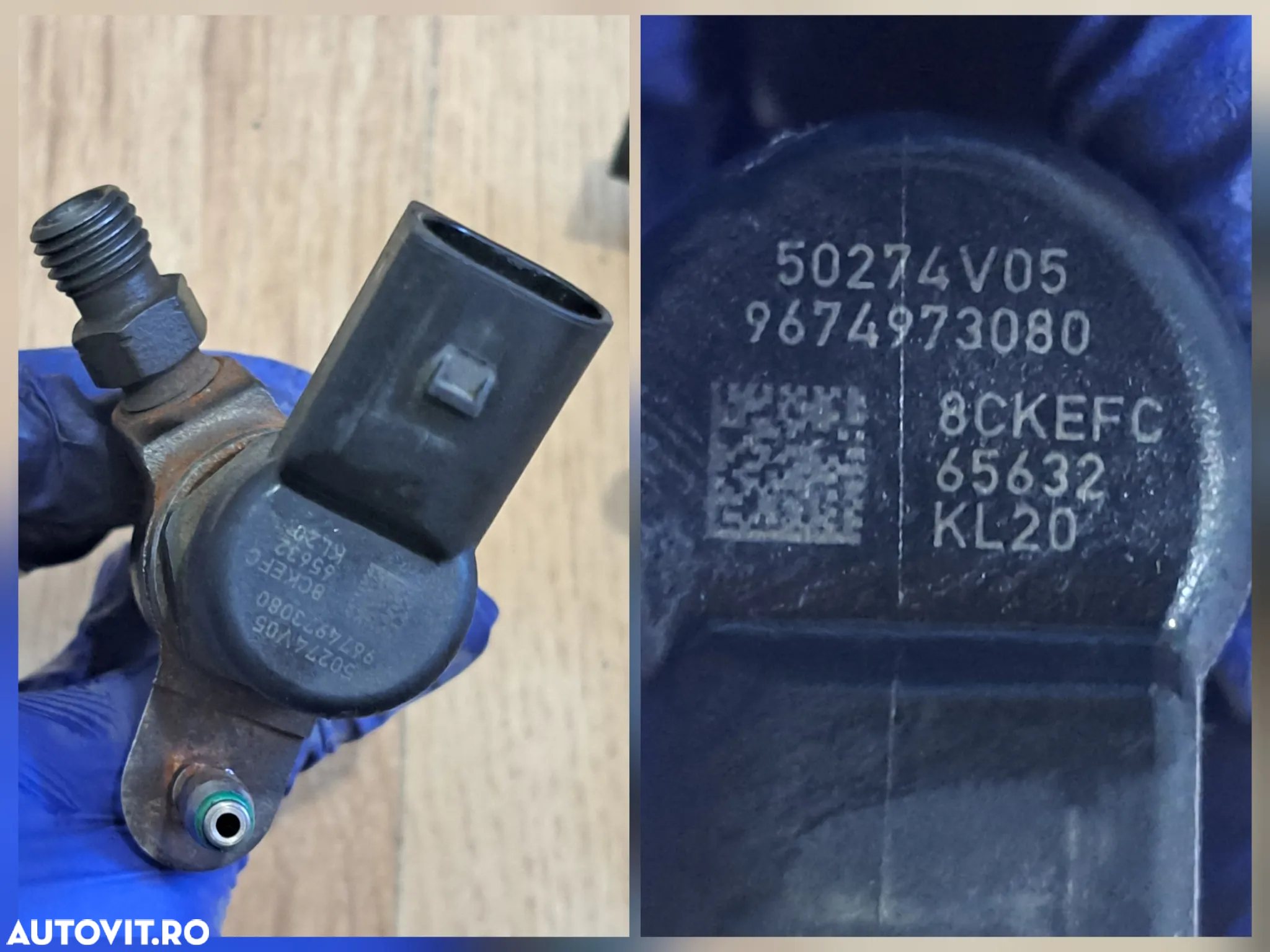 Injector injectoare Rampa injectoare Furtun conducta retur combustibil  Protectie injectoare Ford Focus 3 Galaxy 2 S-Max Monde 4 Transit Connect C-Max 2 Grand C-Max Citroen C4 1.6tdci - 3