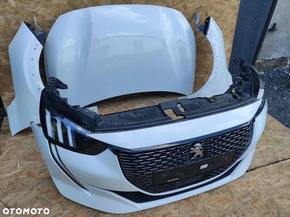 PRZÓD KOMPLETNY ZDERZAK MASKA BŁOTNIKI 208 II GT LAKIER KWED - 4