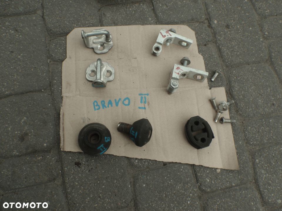 zawias rygiel zamek drzwi z klapka karoserji fiat bravo II  wszystkie części do bravo  2 - 14